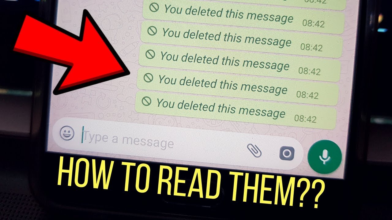 How To Read Deleted Whatsapp Messages On Android